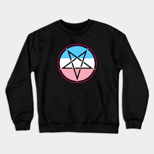 Transgender Pentagram Crewneck Sweatshirt